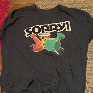 “Sorry Not Sorry” Grey Tee